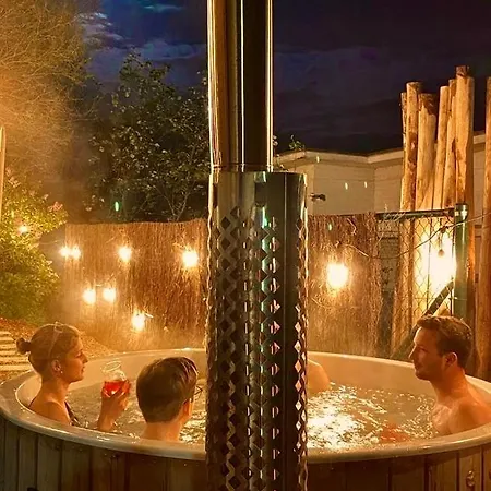 Friedolin Heeft Zicht Op Zee En Duinen, In Duinenreservaat, Hot Tub Met Jacuzzi En Sauna Met Zeezichten Te Villa