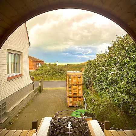 Villa Friedolin Heeft Zicht Op Zee En Duinen, In Duinenreservaat, Hot Tub Met Jacuzzi En Sauna Met Zeezichten Te